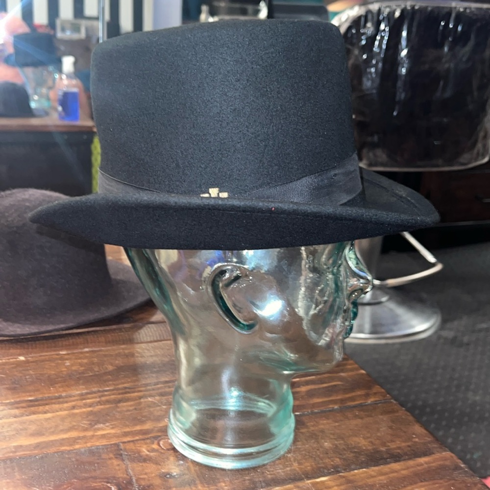 Men’s size large tall black Goorin brothers top hat extremely rare - Picture 1 of 8